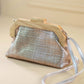 Cartera plateada